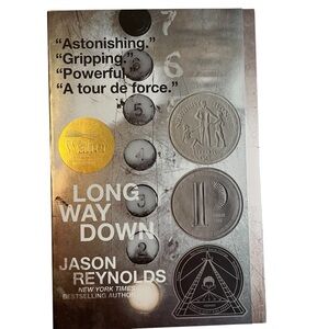 Long Way Down Paperback book by Jason Reynolds